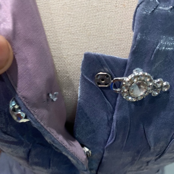 Alex evenings crushed satin suit set NWT - Picture 2 of 7